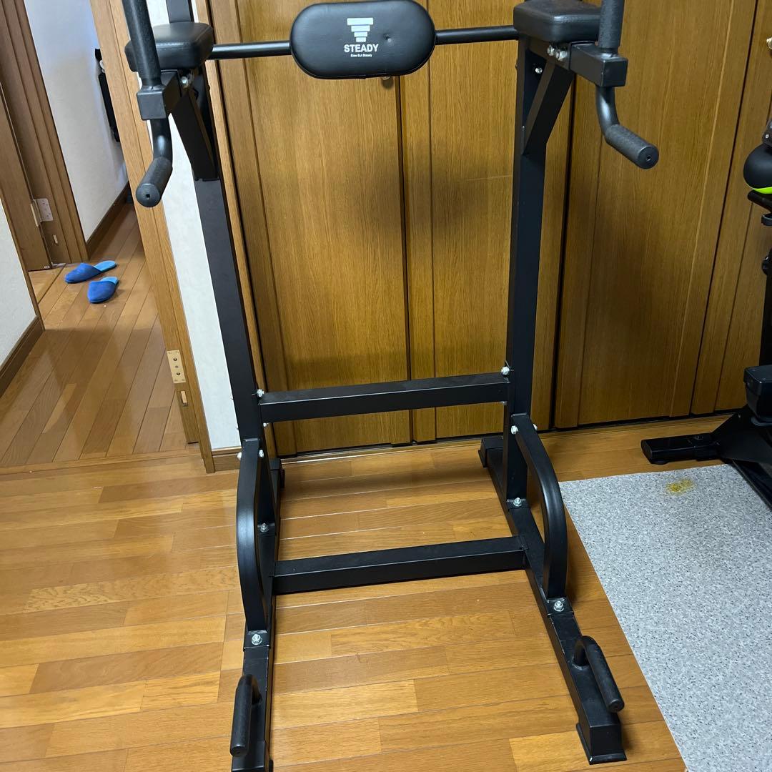 送料無料　STEADY 懸垂マシン　10or12段階調整/耐荷重150kg