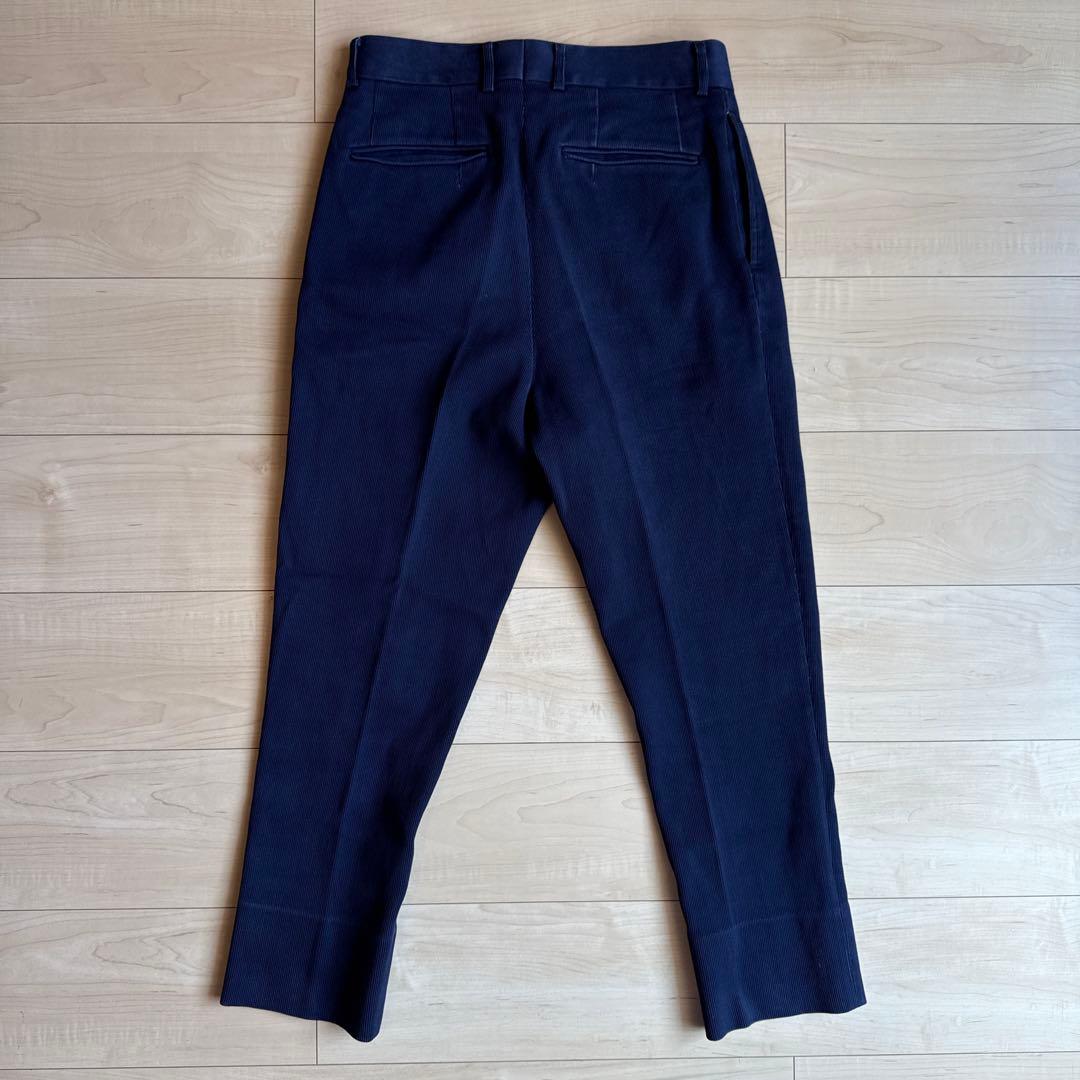 パンツ NEAT COTTON PIQUE TAPERED PANTS