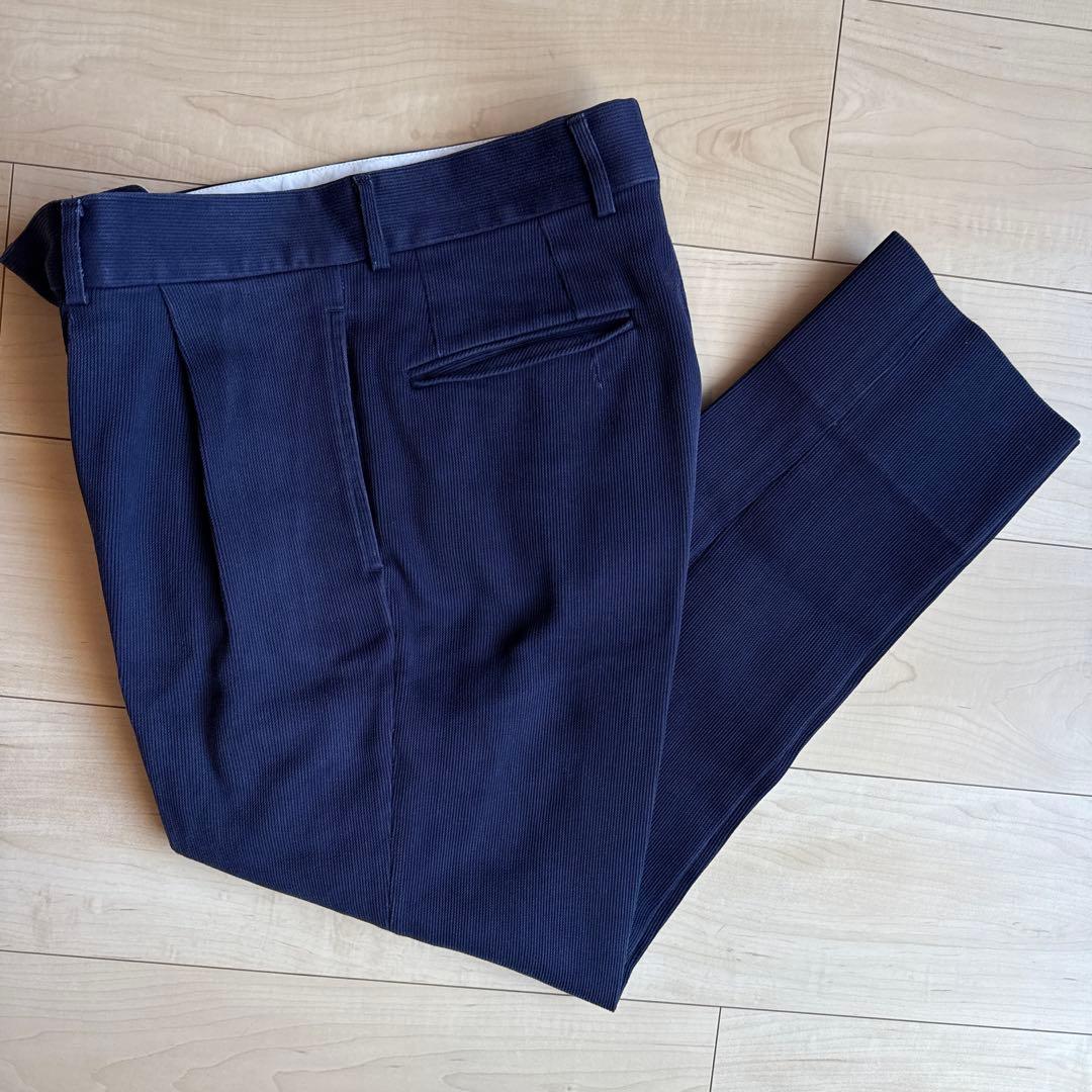 パンツ NEAT COTTON PIQUE TAPERED PANTS