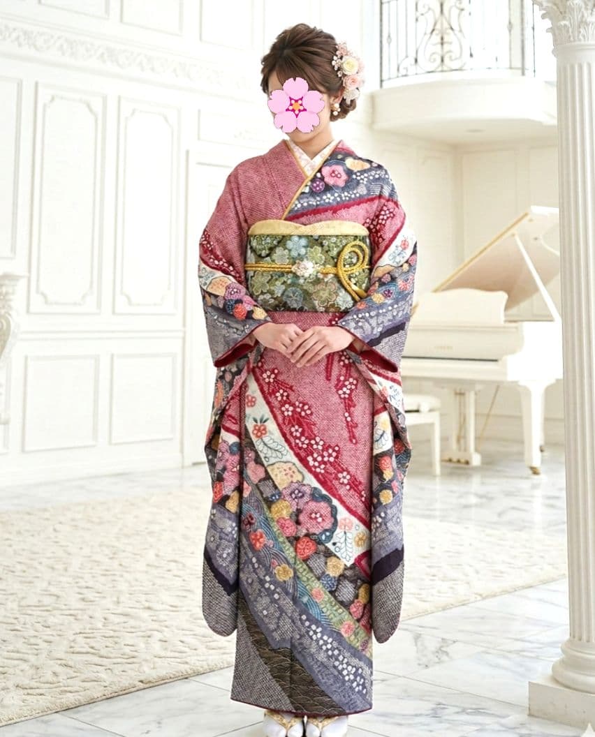 豪華本絞り 優しいお嬢様色　金彩友禅　振袖フルセット　美品　丈166 裄67.5
