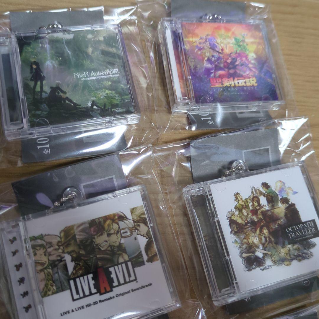 キーホルダー・アクリルキーホルダー Square Enix Music Collection Keychains