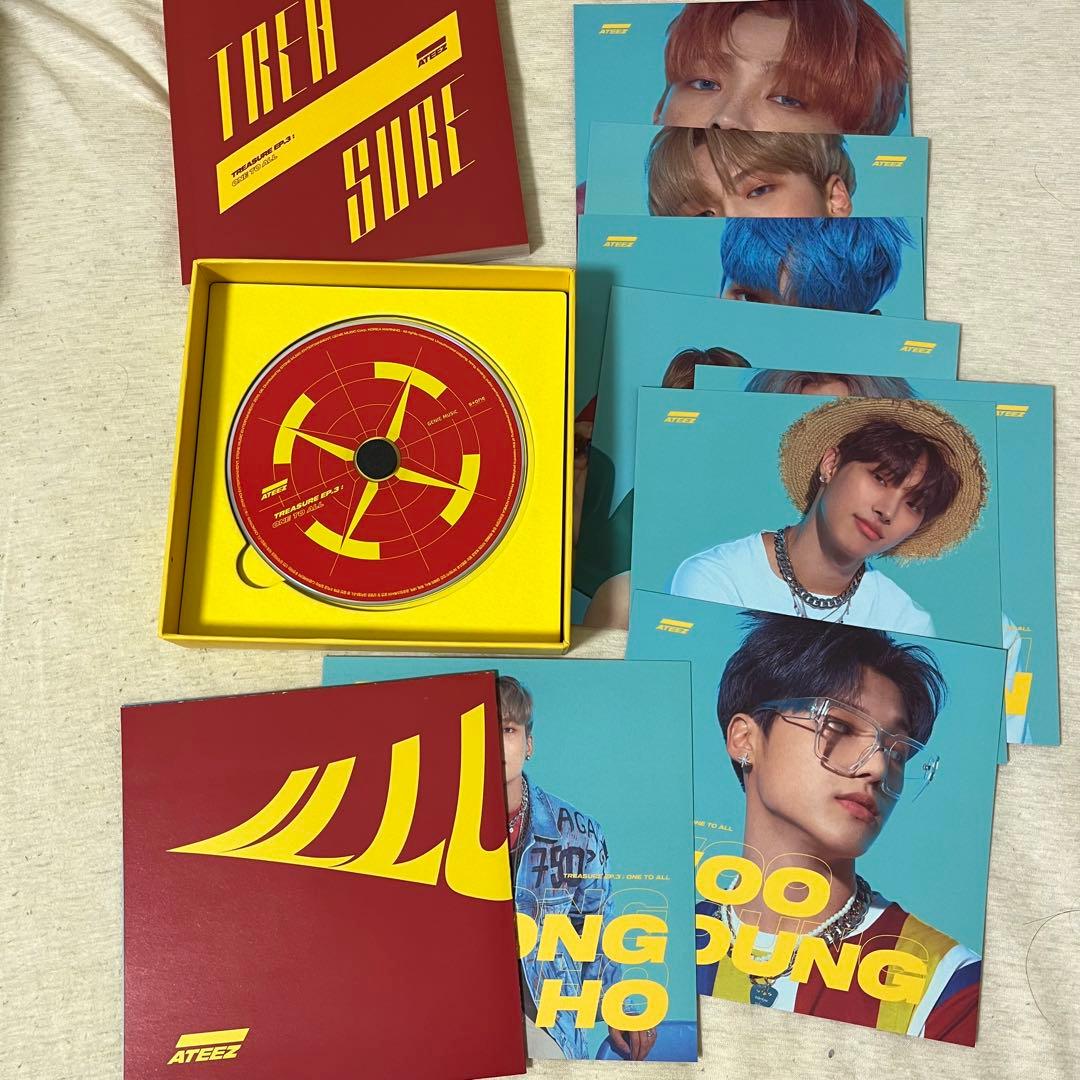 ATEEZ TREASURE EP.3 One To All アルバム アチズ