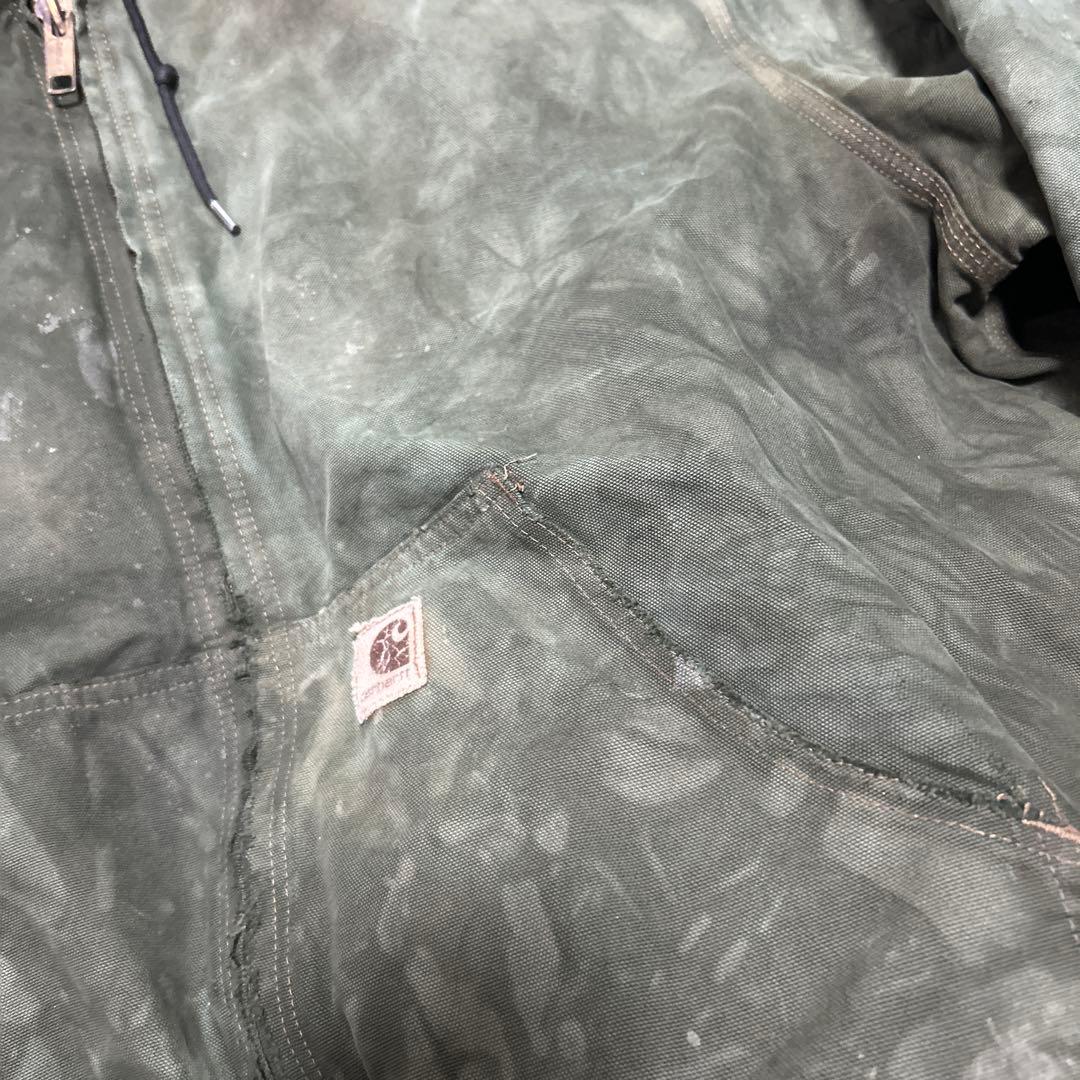 Carhartt カーハート アクティブジャケット モスグリーン 染め MOS