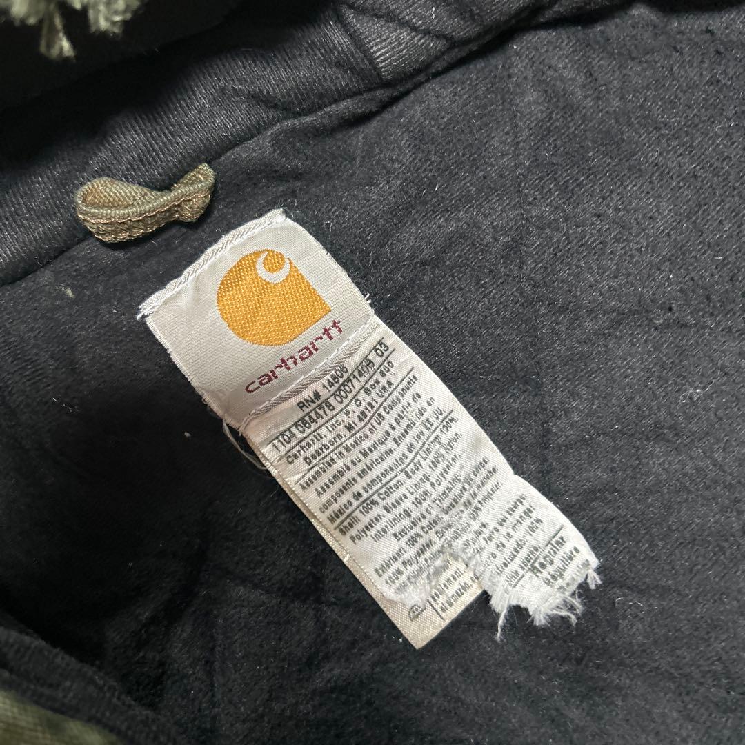 Carhartt カーハート アクティブジャケット モスグリーン 染め MOS