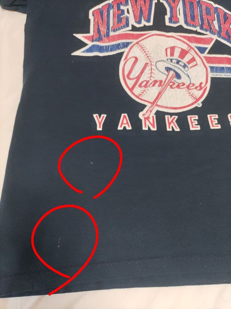 0*6様 Champion New York Yankees Tシャツ Lサイズ