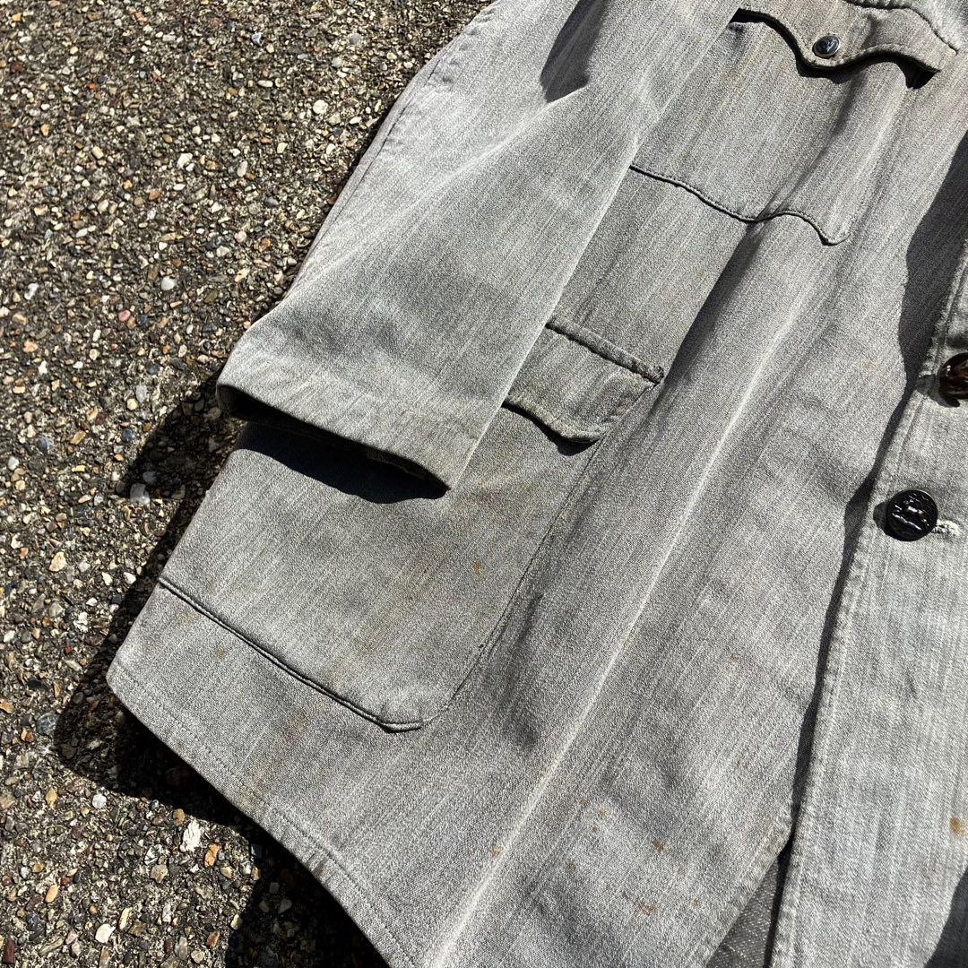 1910s20s french vintage ハンティングコート　6ボタン