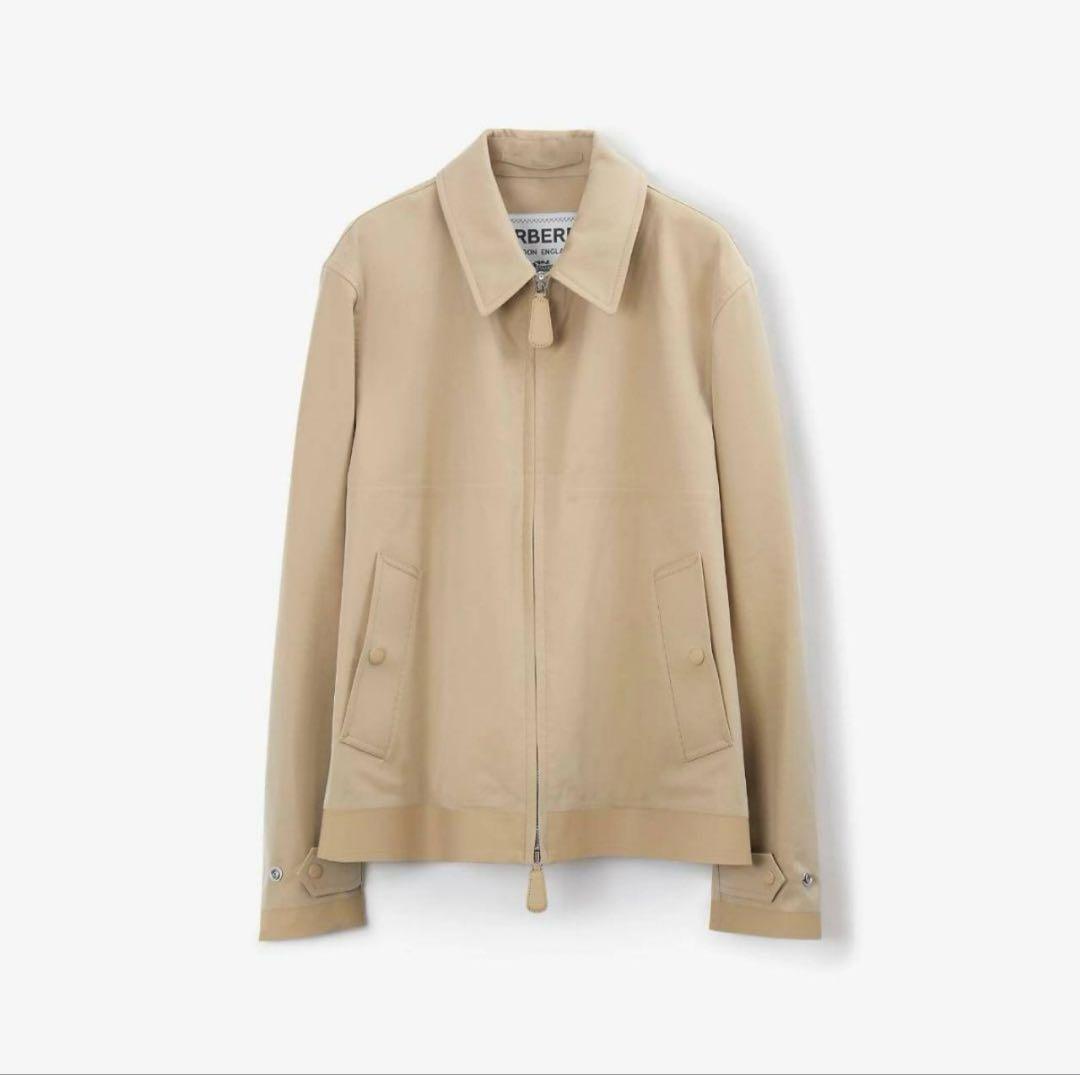 う*も様 BURBERRY 24SS ハリントン ジャケット 44