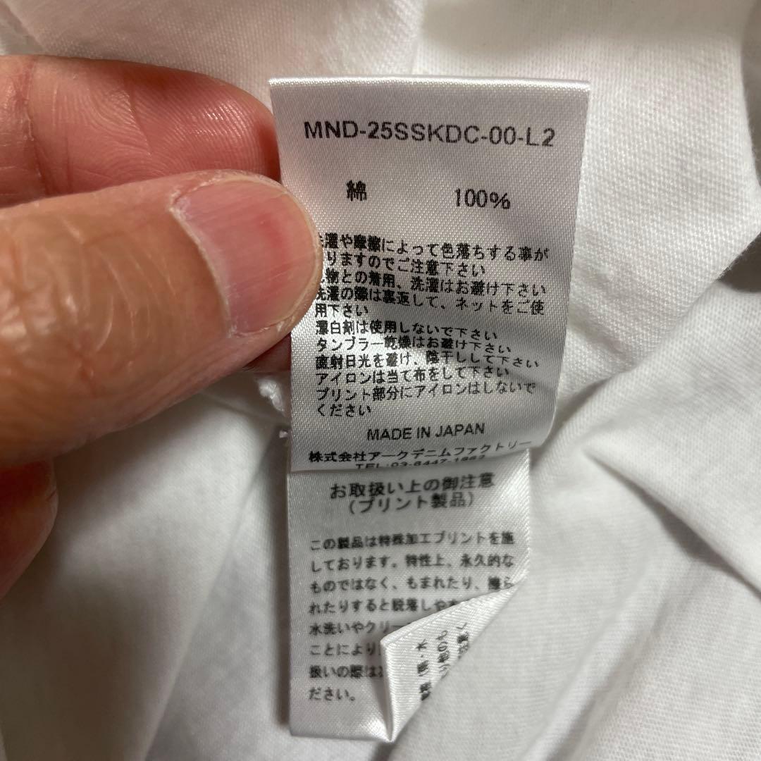 マインデニム　Eye Print Crewneck Tシャツ