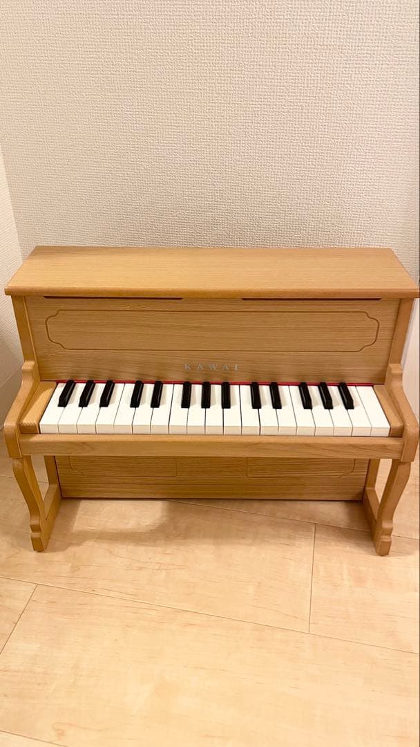 KAWAI アップライトピアノ 32鍵 ナチュラルウッド