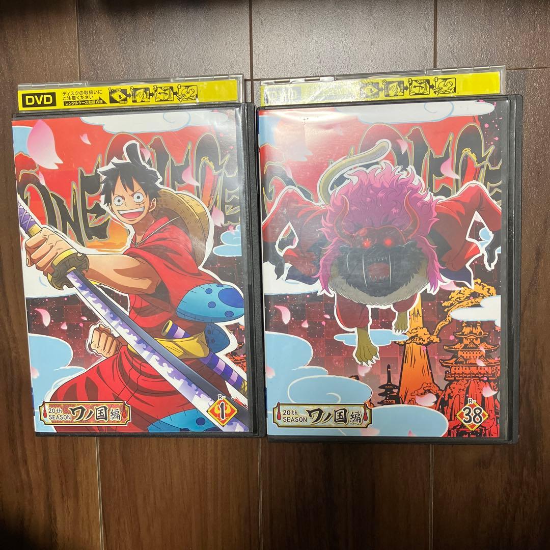 ワンピースDVD ワノ国編 1〜39巻セット