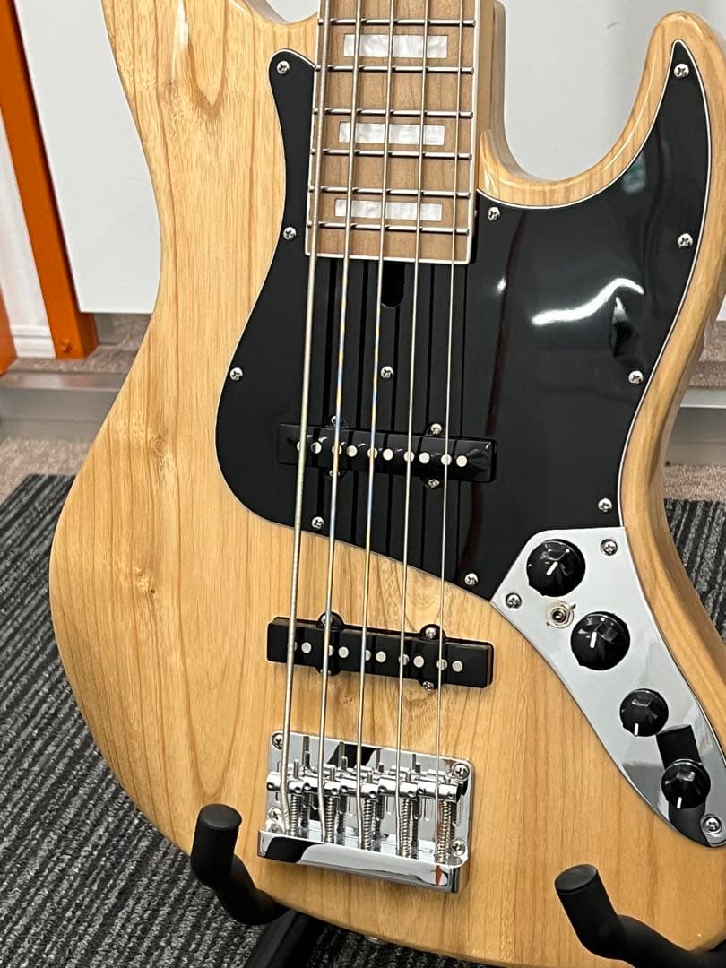即発送 BUCCHUS WL5-ASH33-AC RSM 5弦 woodline