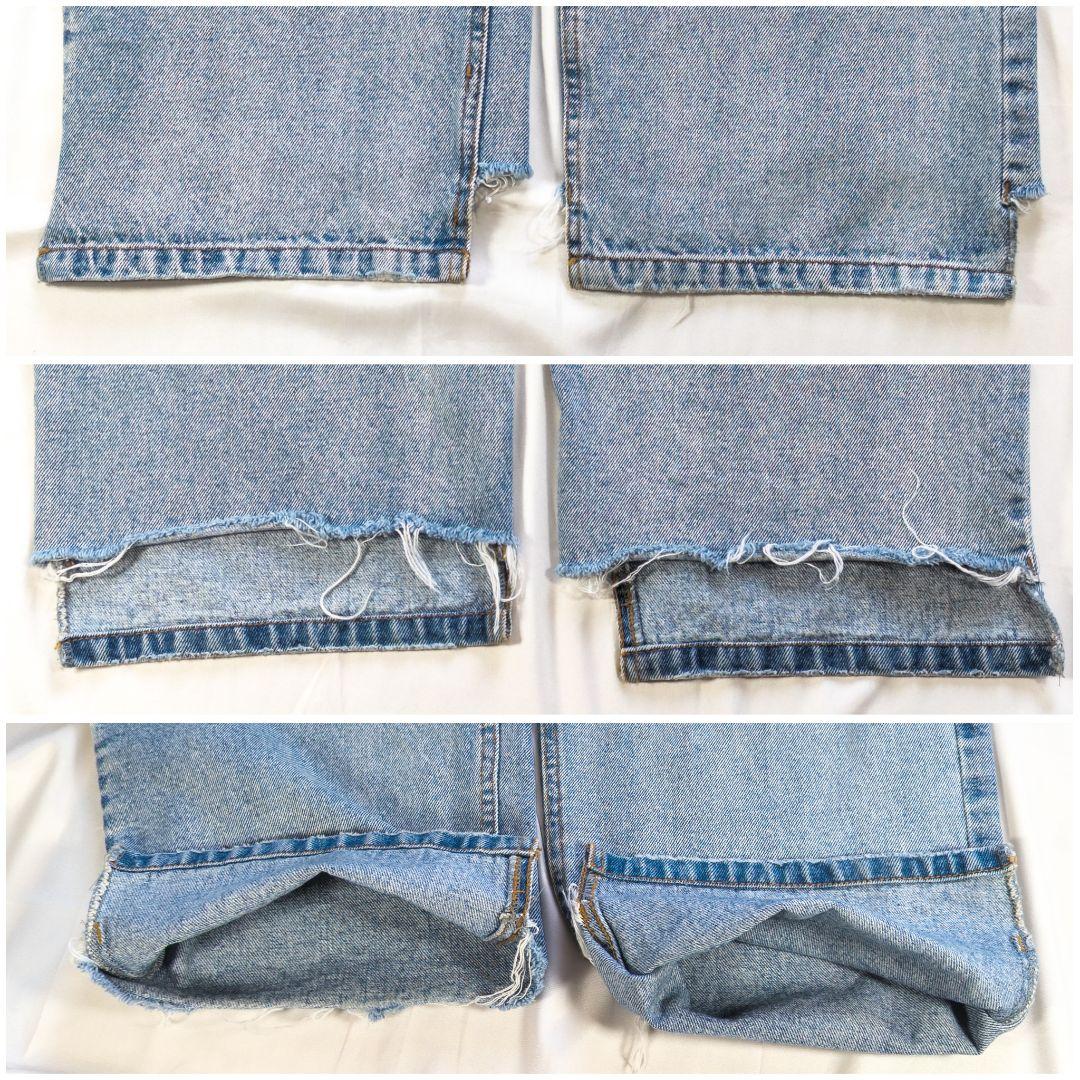 YENN イェン ハイライズ タック ワイド デニム パンツ 38