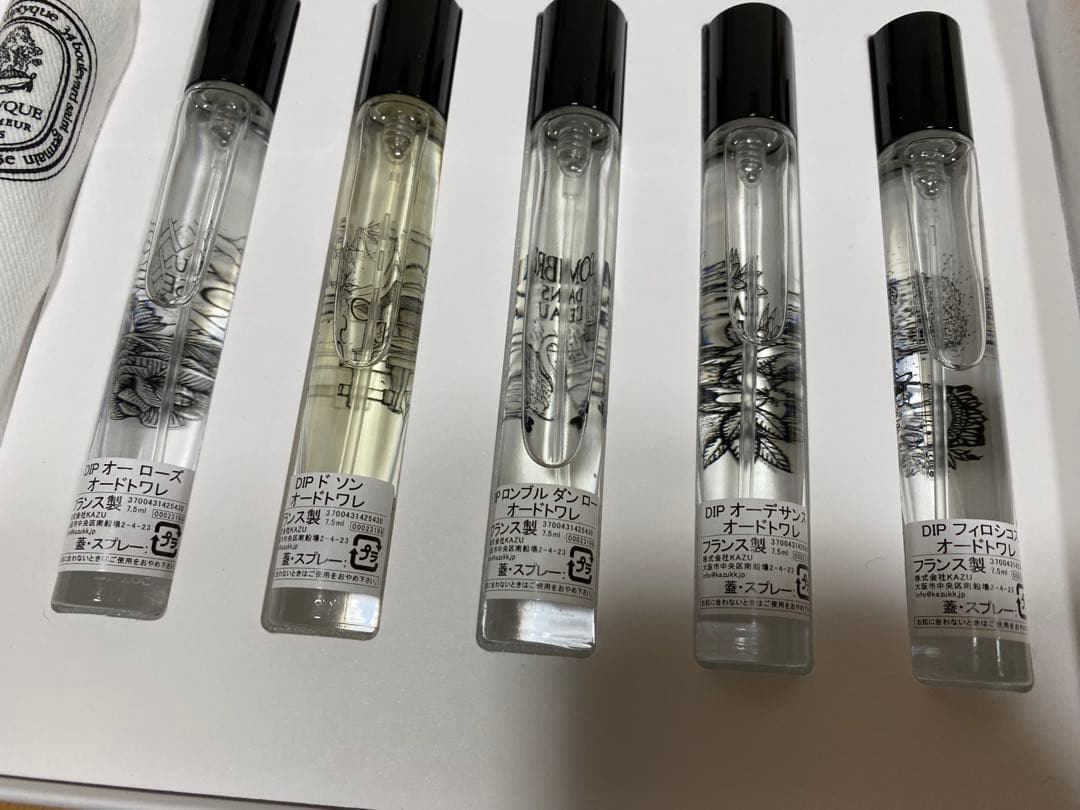 値下げ diptyqueディップテイック 香水 7.5ml 5本