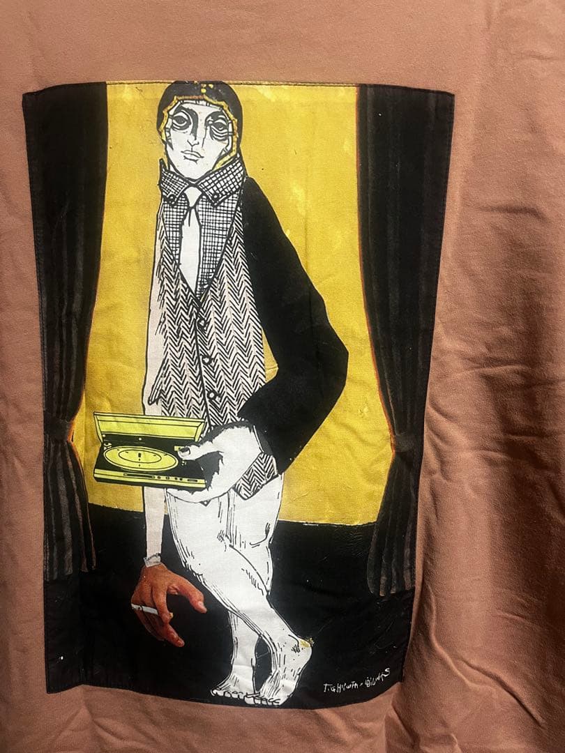 トップス TIGHTBOOTHxOILWORKS-WAITER 7 SLEEVE T