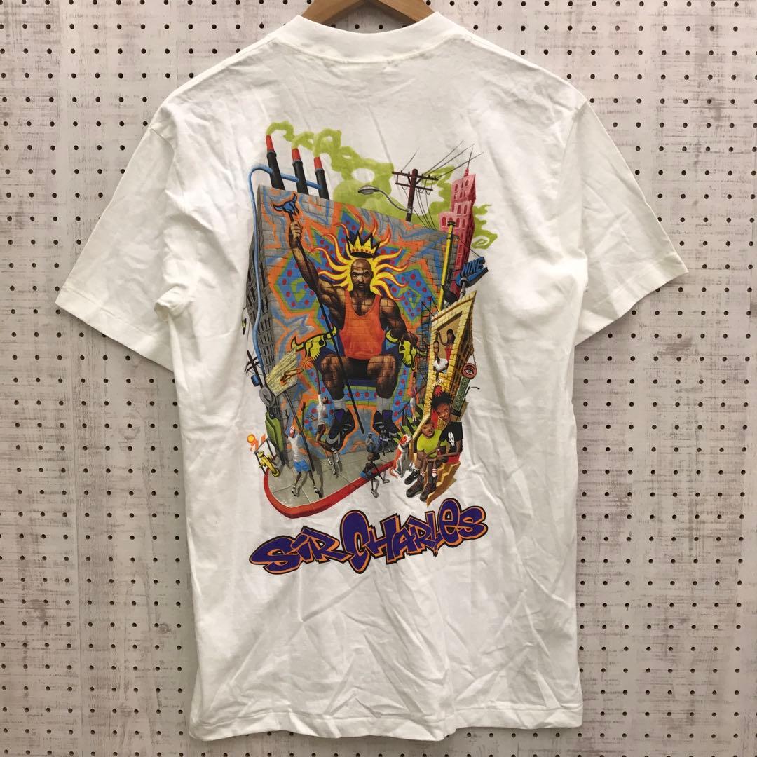 新品デッドストック NIKE 銀タグ 90s NBAチャールズバークレーTシャツ