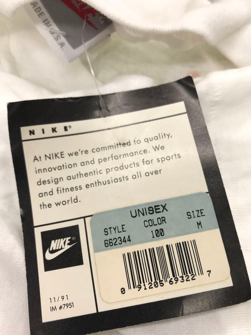 新品デッドストック NIKE 銀タグ 90s NBAチャールズバークレーTシャツ