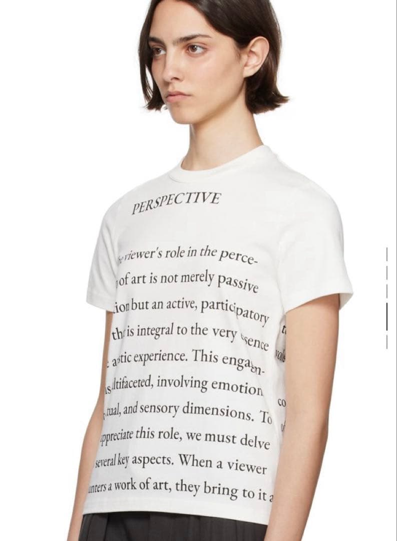 JW Anderson プリント　Tシャツ
