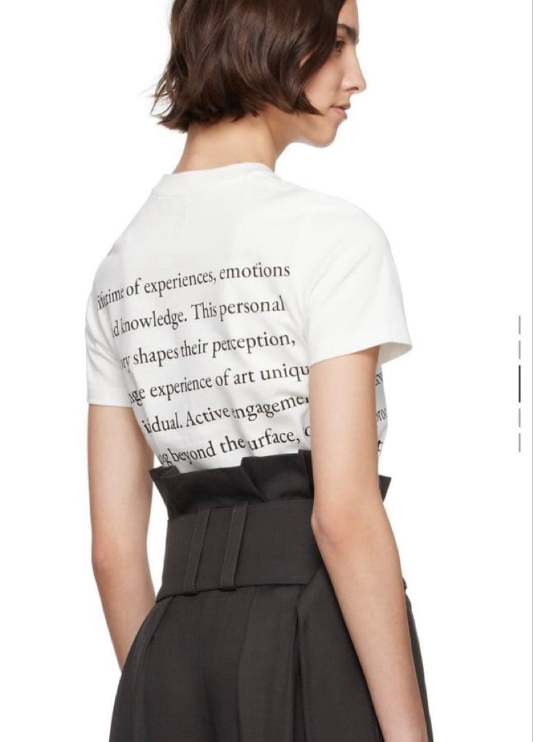 JW Anderson プリント　Tシャツ