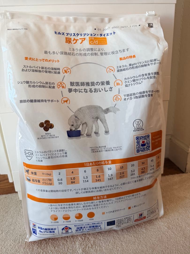 ヒルズ Hills プレスクリプションダイエット c/d 尿ケア 小粒 3kg