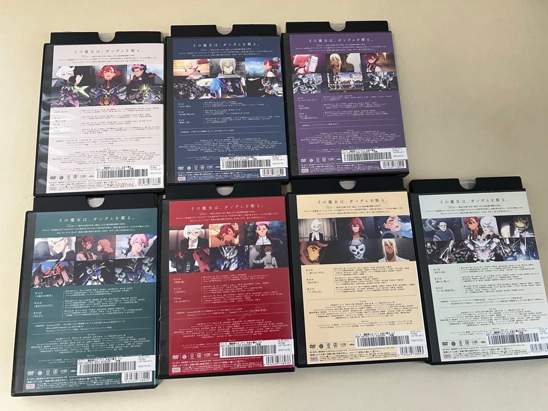 機動戦士ガンダム 水星の魔女 season1 season2 DVD レンタル