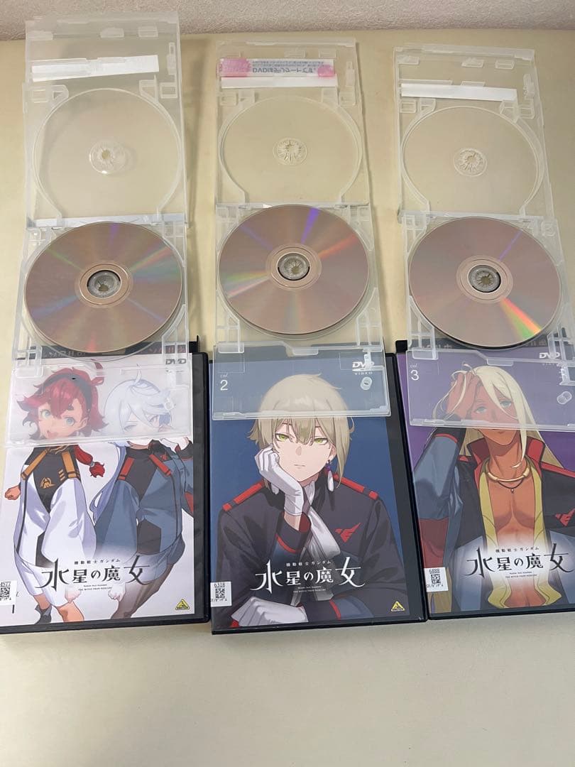 機動戦士ガンダム 水星の魔女 season1 season2 DVD レンタル