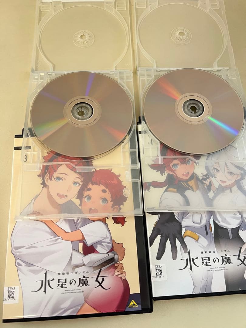 機動戦士ガンダム 水星の魔女 season1 season2 DVD レンタル