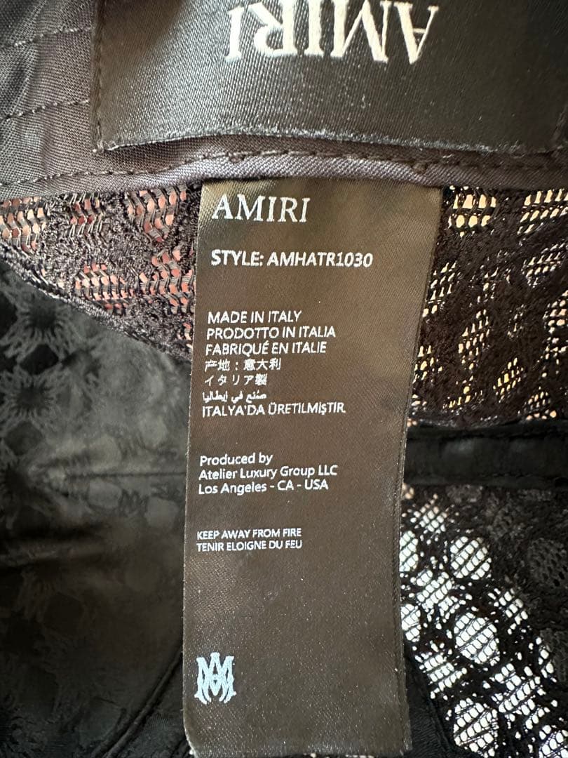 AMIRIのキャップ(購入履歴あり)
