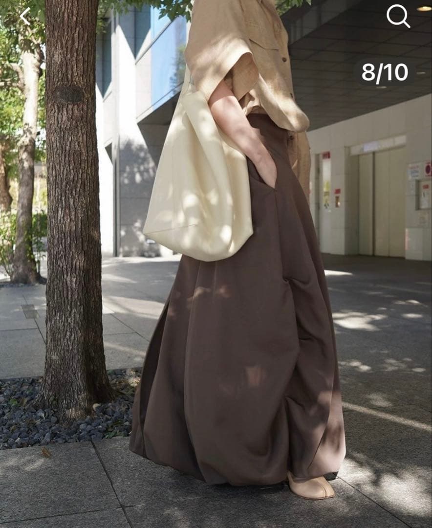 【美品】etretokyoサイドタックバルーンスカート