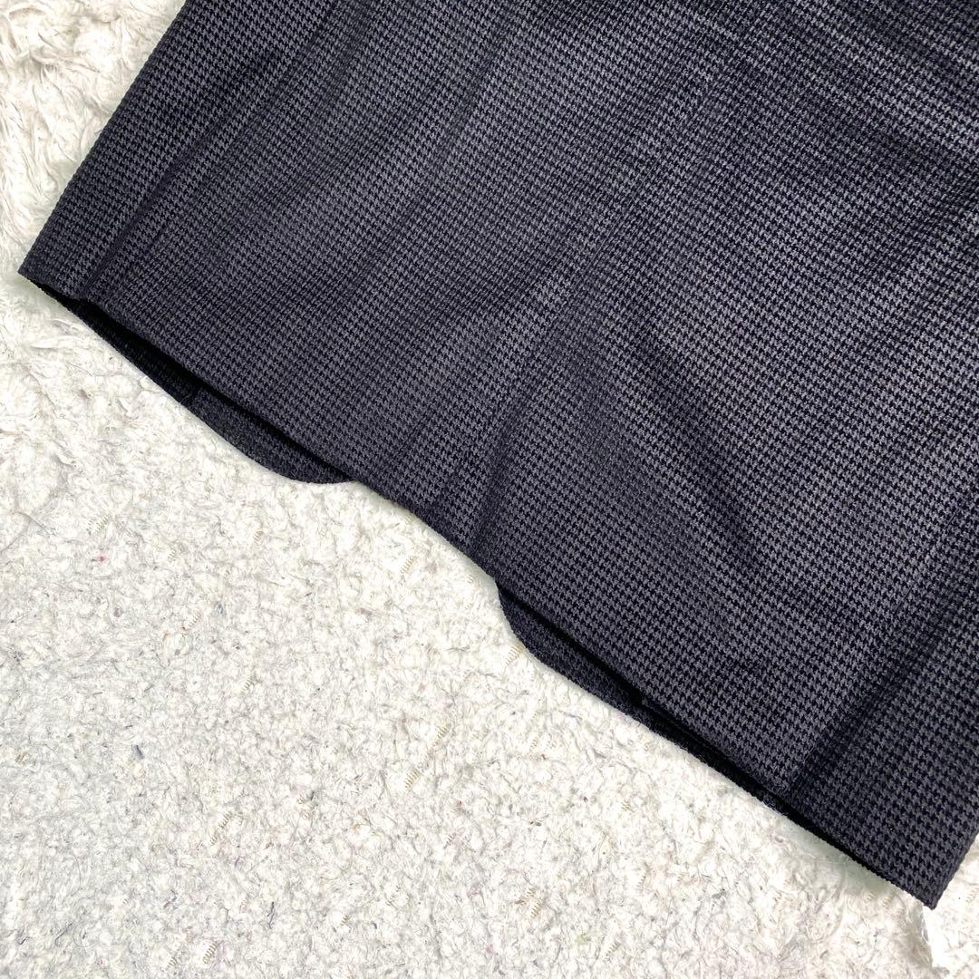 良品✨The GIGI テーラード DEGAS ストレッチ 千鳥格子 黒 M
