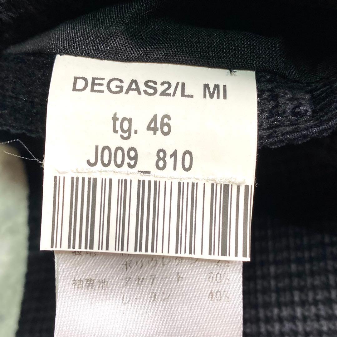 良品✨The GIGI テーラード DEGAS ストレッチ 千鳥格子 黒 M