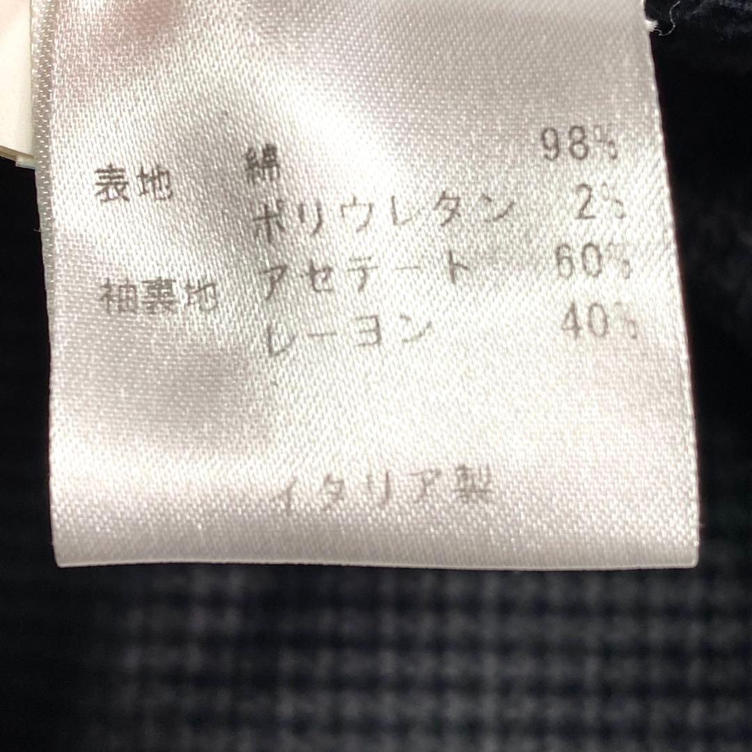 良品✨The GIGI テーラード DEGAS ストレッチ 千鳥格子 黒 M