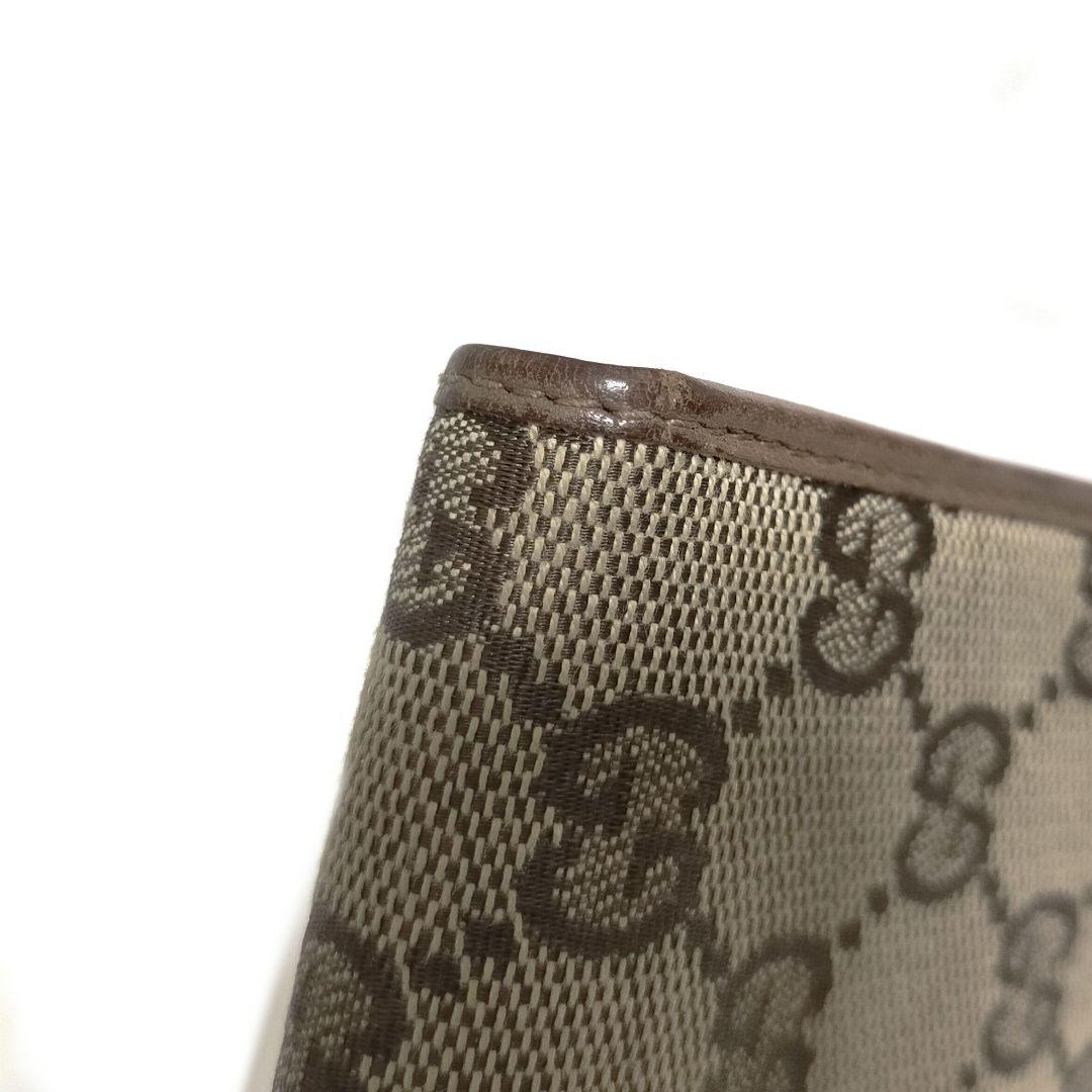 GUCCI　グッチ　財布　二つ折り　GGキャンバス