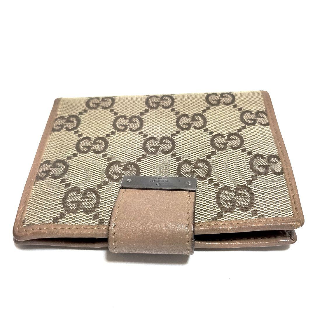 GUCCI　グッチ　財布　二つ折り　GGキャンバス