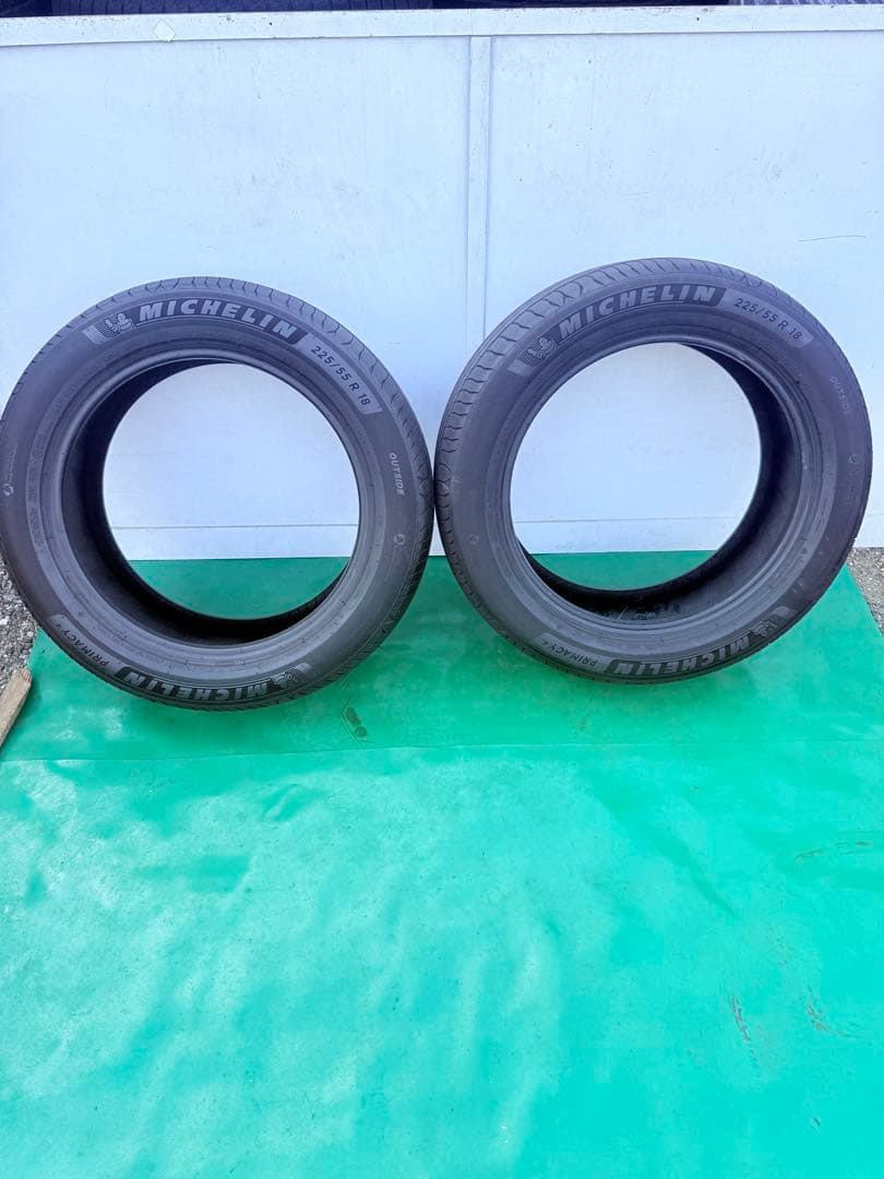 【2024年製】225/55R18 ミシュラン MICHELIN 2 本/中国製
