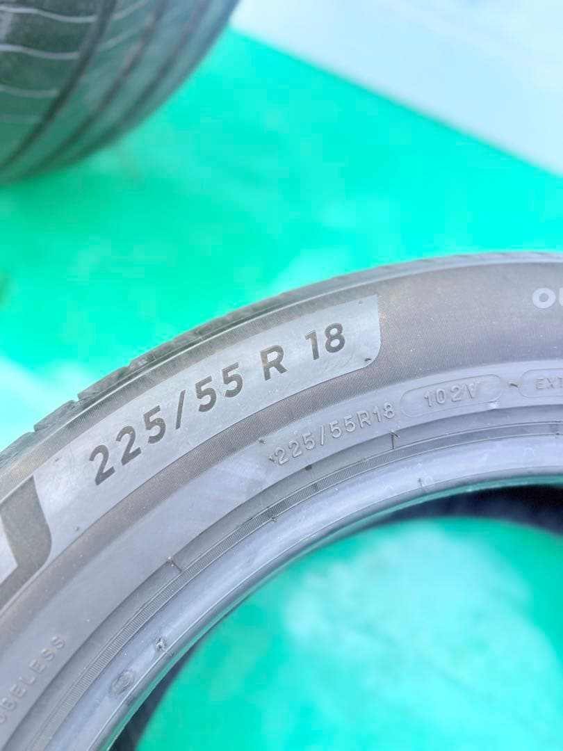 【2024年製】225/55R18 ミシュラン MICHELIN 2 本/中国製