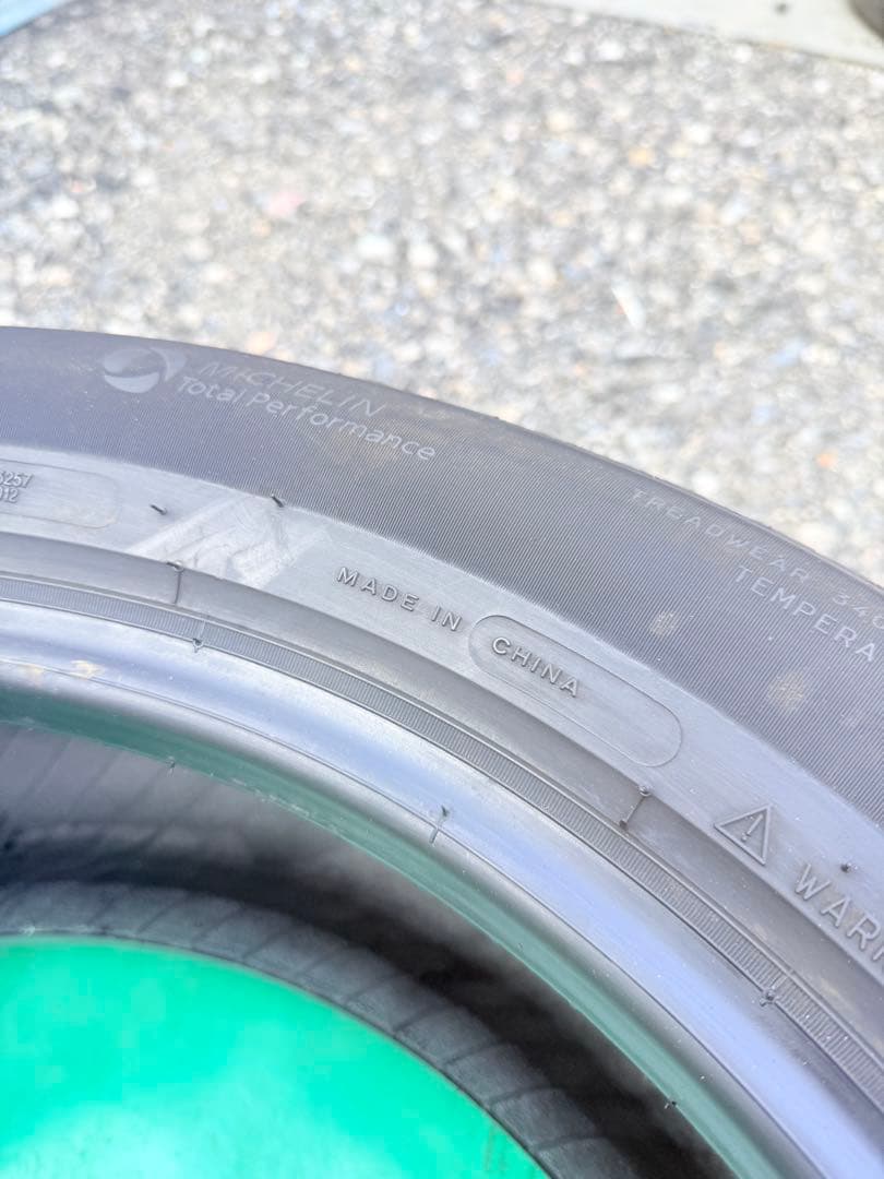 【2024年製】225/55R18 ミシュラン MICHELIN 2 本/中国製