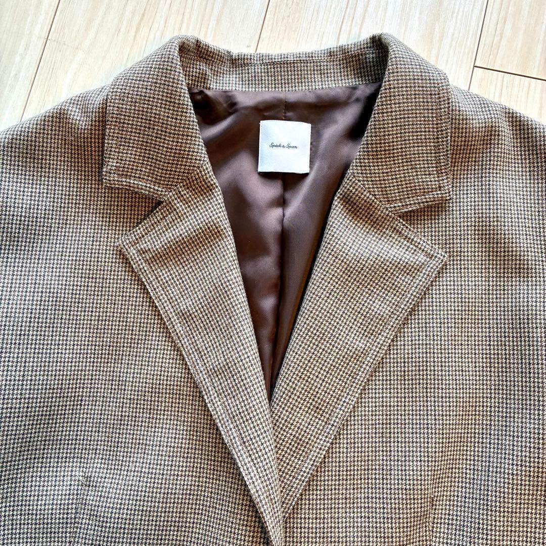 未使用級✨Spick & Span ウールカルゼロングジャケット 36 S