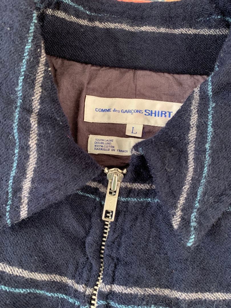 COMMEdesGARÇONS SHIRTコムデギャルソンシャツ縮絨ジャケット