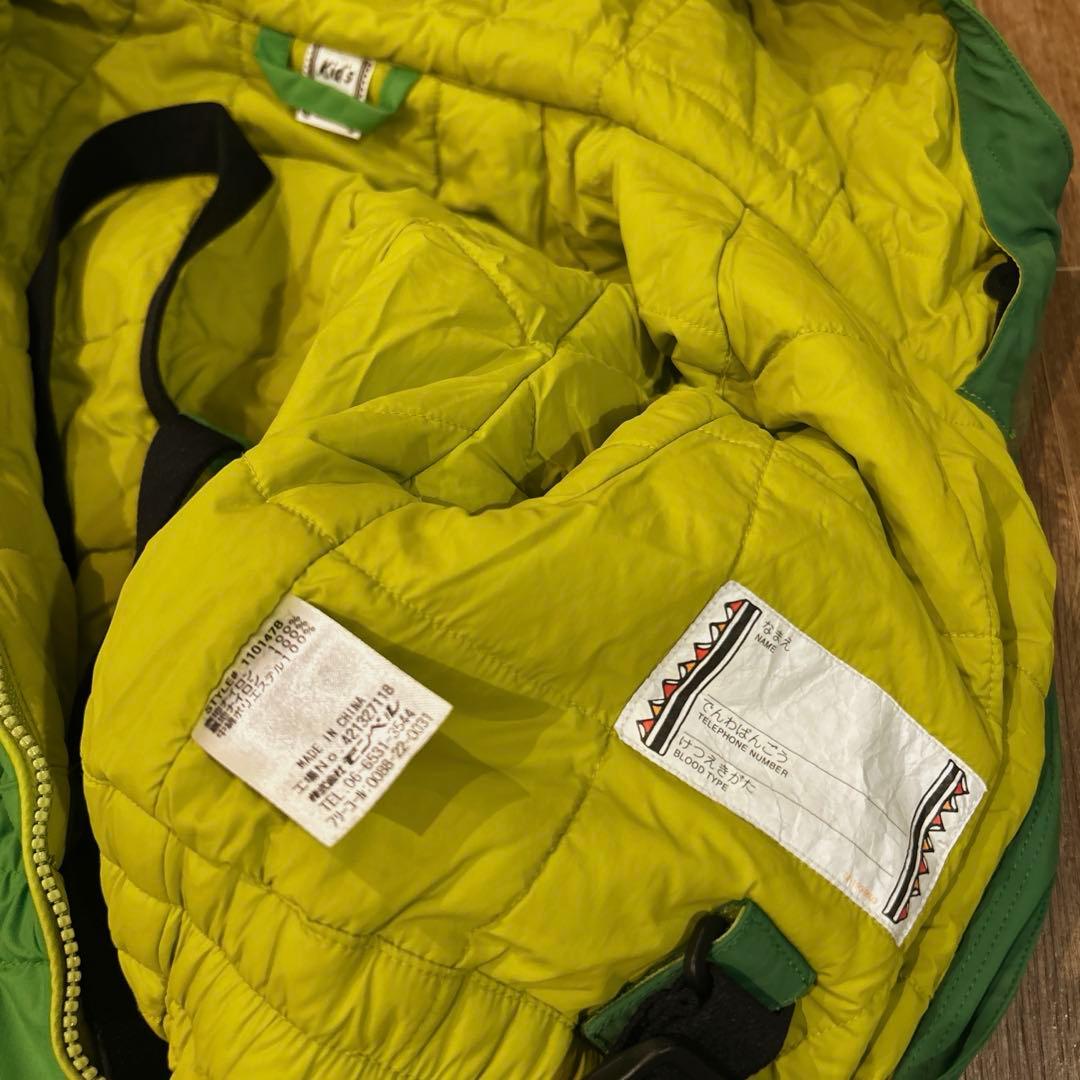 モンベル キッズ用スノーウェア　120サイズ