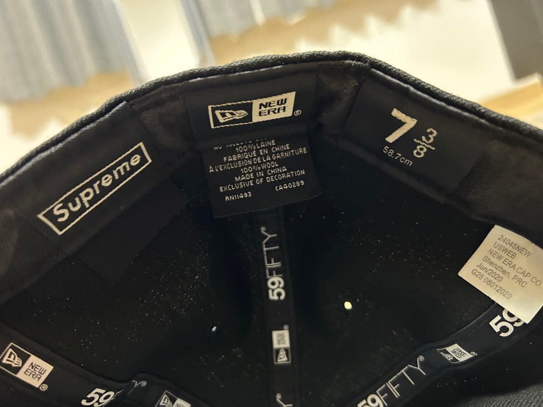 帽子 supreme newera boxlogo worldfamous cap