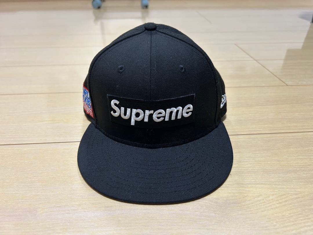 帽子 supreme newera boxlogo worldfamous cap