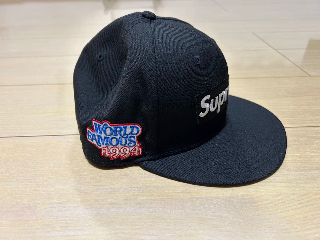 帽子 supreme newera boxlogo worldfamous cap