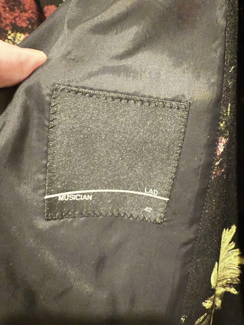 ジャケット・アウター LADMUSICIAN ESTERSERGE CARNATION WJACKET
