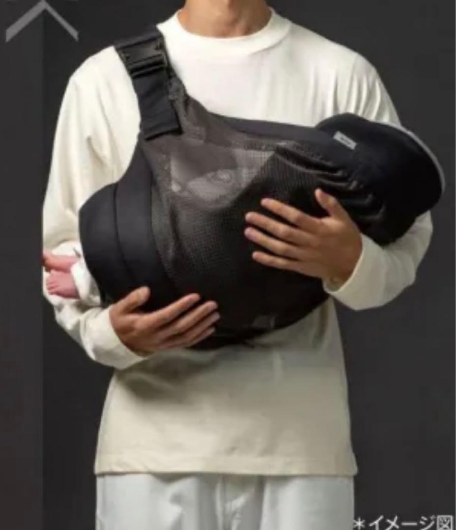 クルムファースト スリングベルト＋抱っこクッションセット ブラック