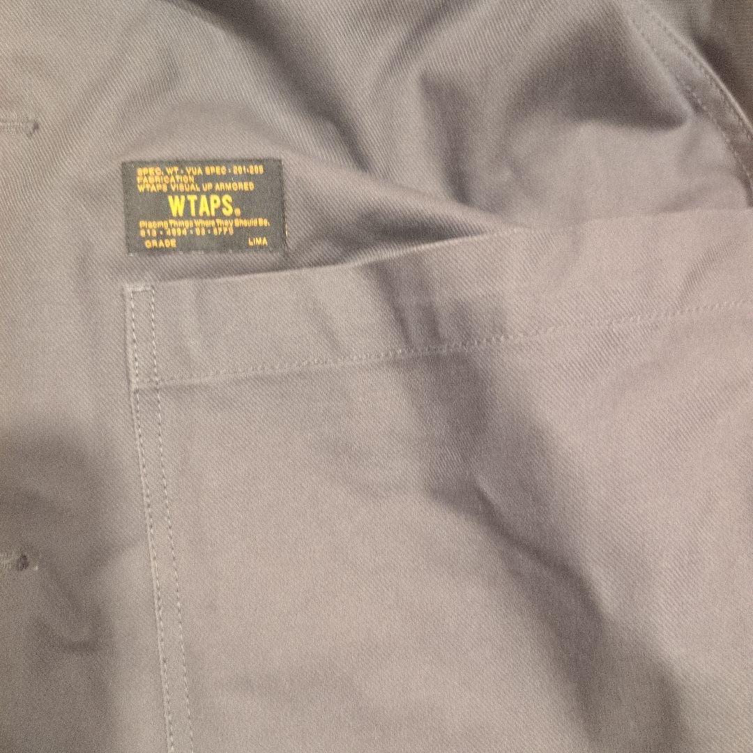 K*n様 激安 WTAPS ダブルタップス コート Lサイズ グレー カバーオー