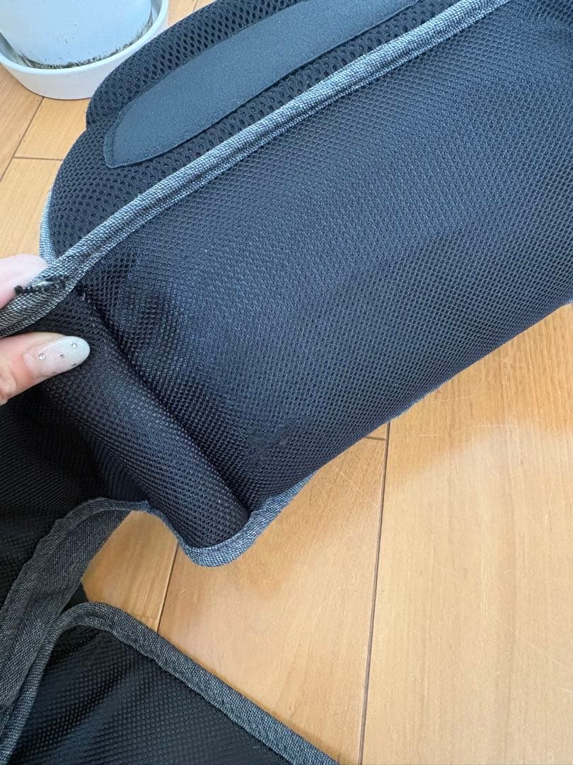 ポルバンアドバンス　ヒップシート　シングルショルダー POLBANメランジグレー