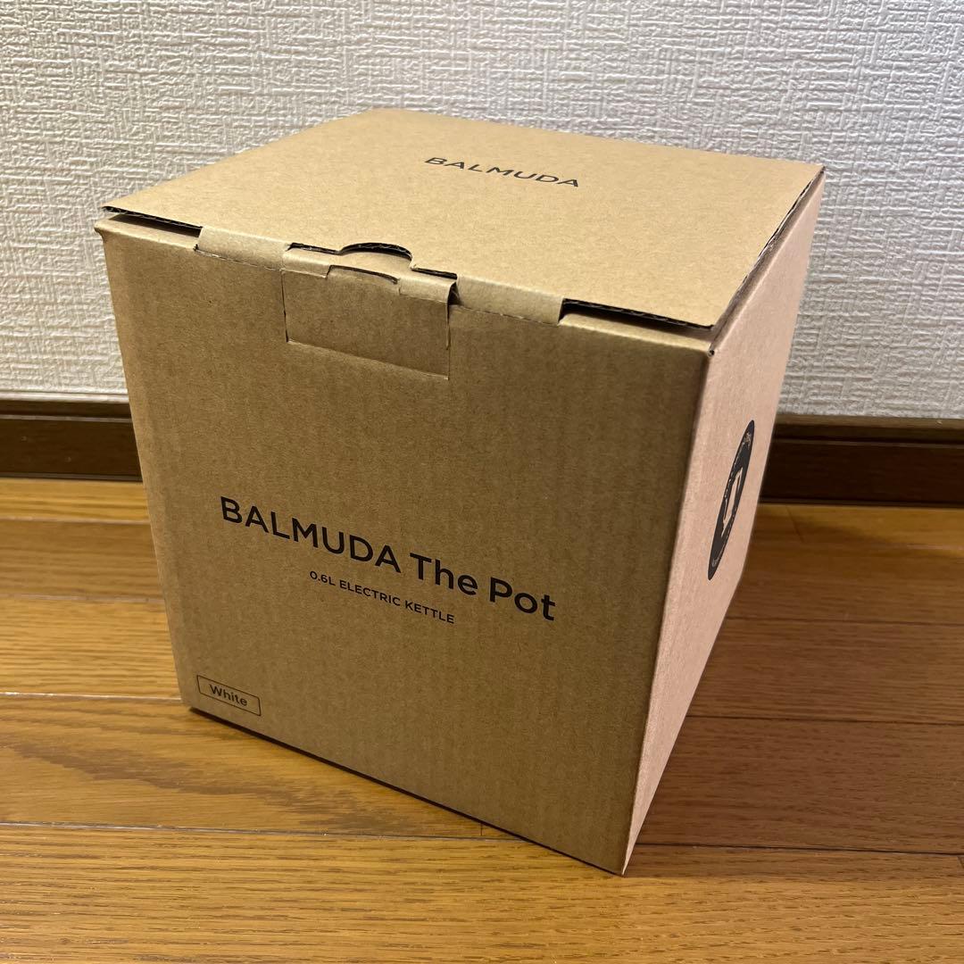 BALMUDA The Pot ホワイト 電気ケトル