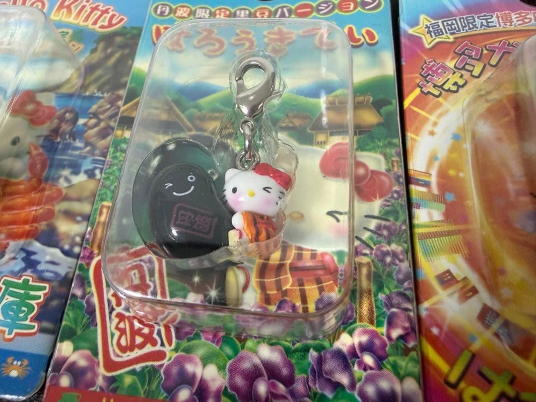 【入手困難・未使用】ハローキティ　ストラップ　ファスナーマスコット　希少　ご当地