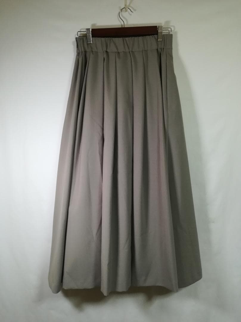 ADORE 24AW ドライクロススカート グレー サイズ38 アドーア