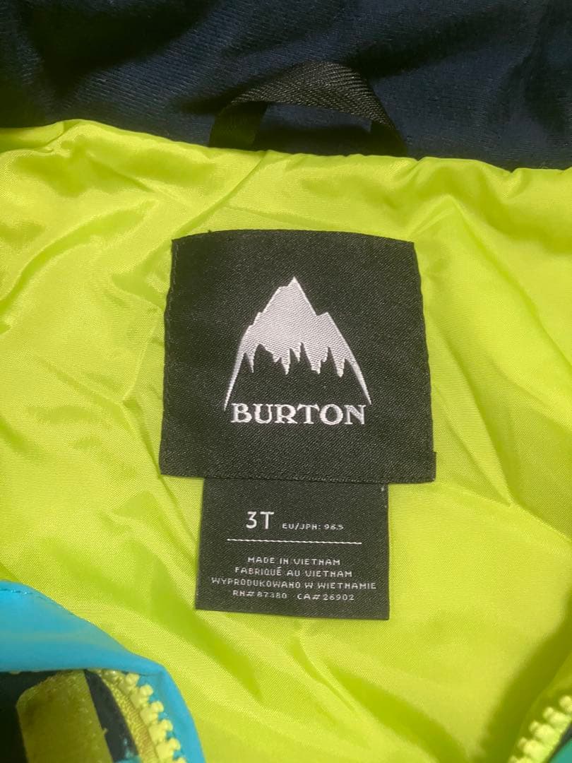子供用スノーボードウェア トドラー Burton 2L ワンピース　３Tサイズ